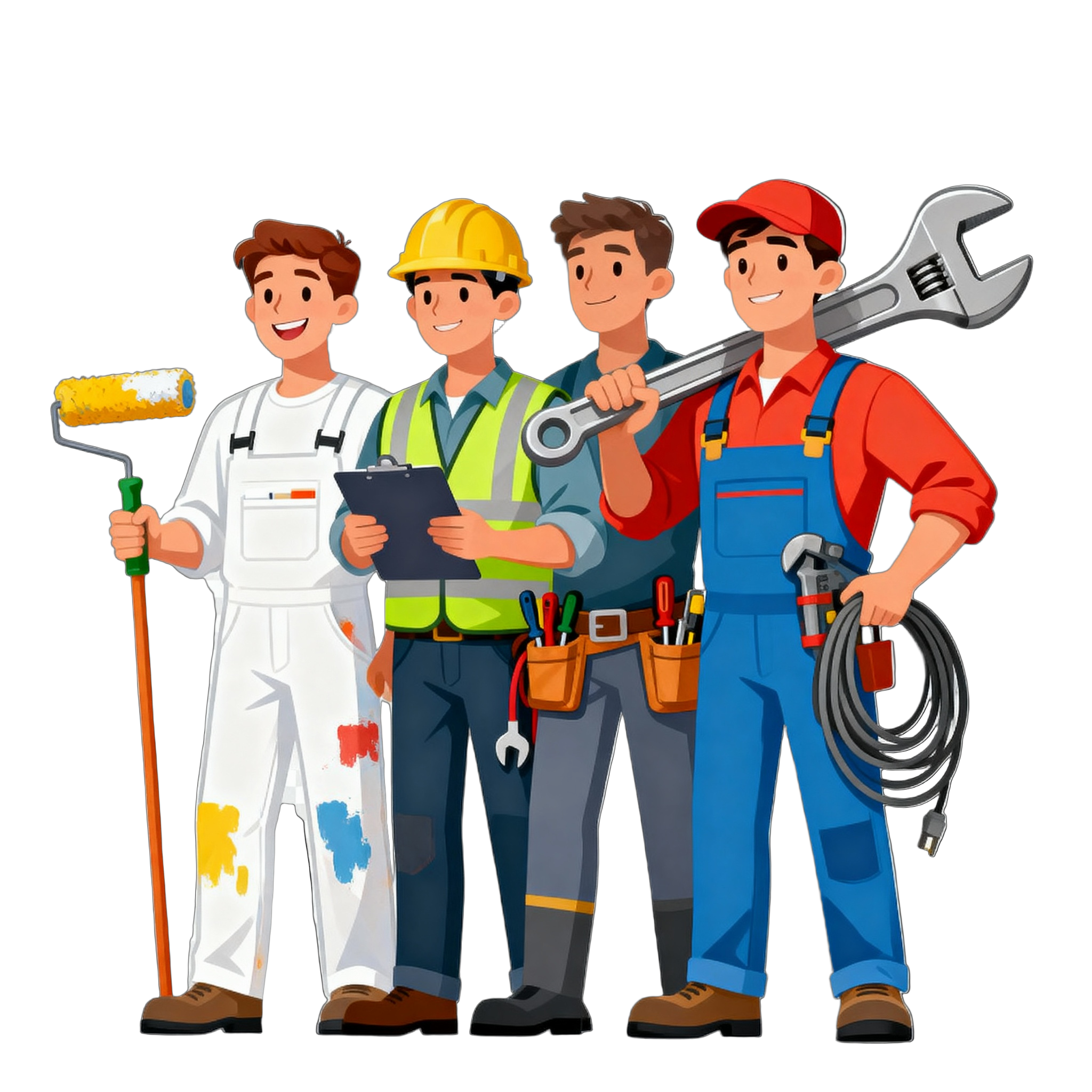 Handymen illustration